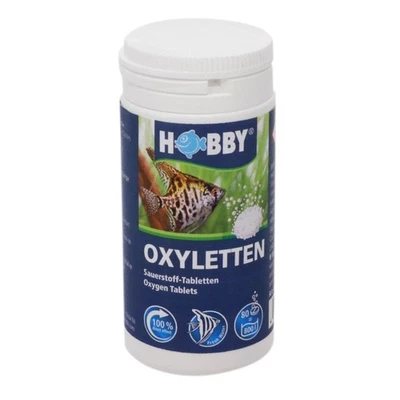 Hobby Oxyletten Sauerstofftabletten 80 Stück Sauerstoff Aquarium Fische Guppy - Bild 1 von 2