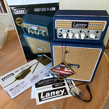 Laney MiniStack B-LION 6W 2-Channel Solid State Guitar Amp Stack w/ PSU
