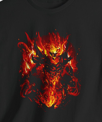 Dota 2 - Shadow Fiend, Unisex Heavy Cotton Tee, Video game Tshirt, Black Shirt
