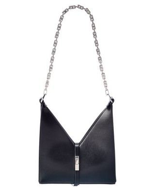 Givenchy Cut Out Mini Leather Crossbody Women's Black