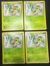 Snivy 5/124 x4 | XY Fates Collide | Common - Pokemon Card | LP