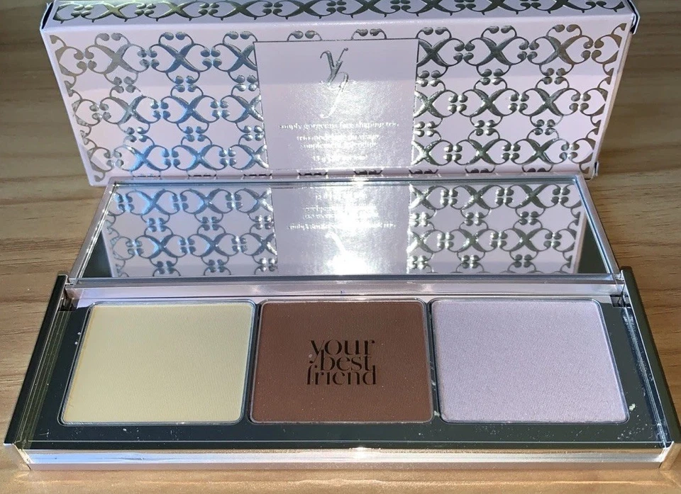 Trío modelador de rostros ybf-simplemente precioso-compacto con espejo-nuevo en caja Foto 2 de 3