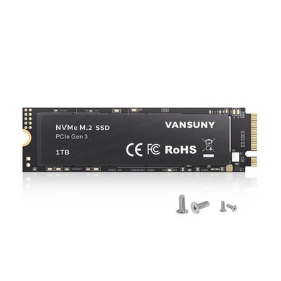 1TB NVMe M.2 Internal Solid State Drive PCIe 3.0 TLC M.2 SSD 3D NAND 2280 Spe...