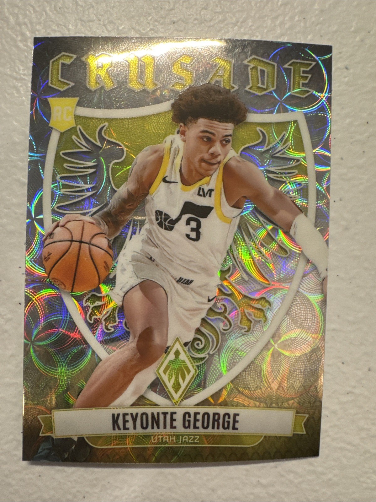 2023-24 Phoenix Keyonte George Crusade silver scope RC #20 Utah Jazz