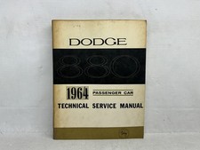 1964 Dodge 880 Original Shop Technical Service Manual 1964 Dodge 880 Original Shop Technical Service Manual