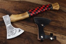 EDC Viking Axe Hand Made Carbon steel Blade Tomahawk axe W/L/S HB-321