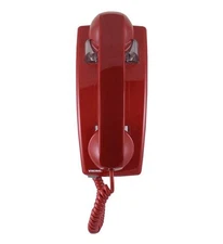 Viking K-1900W-IP-RED Classic Voip Wall Phone Auto Dialer Red (k1900wipred)