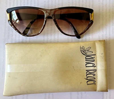 Vintage Janet Reger Sunglasses / Glasses Frame - Made in France - 1990s Retro - Image 1 of 4