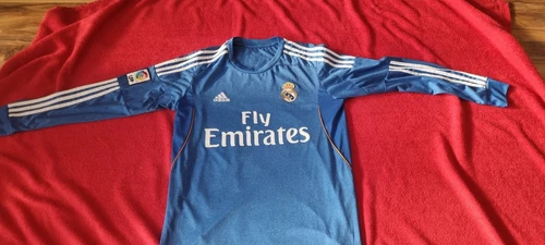 Camiseta visitante Cristiano Ronaldo Real Madrid 2013-14 M manga larga L/S Portugal rara - Imagen 2 de 18