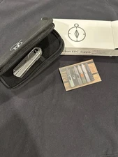 Urban EDC X Justin Lundquist Baby Barlow Titanium Everyday Carry Discontinued! 