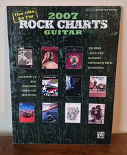 2007 Rock Charts Guitar Authentic Guitar Tab Music Edition Book