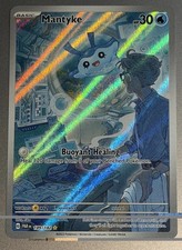 Mantyke 189/182 : Paradox Rift Holo Rare Pokemon TCG