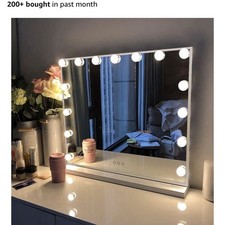 FENCHILIN Hollywood Vanity Cosmetic Mirror For Makeup with Light Type-C and USB