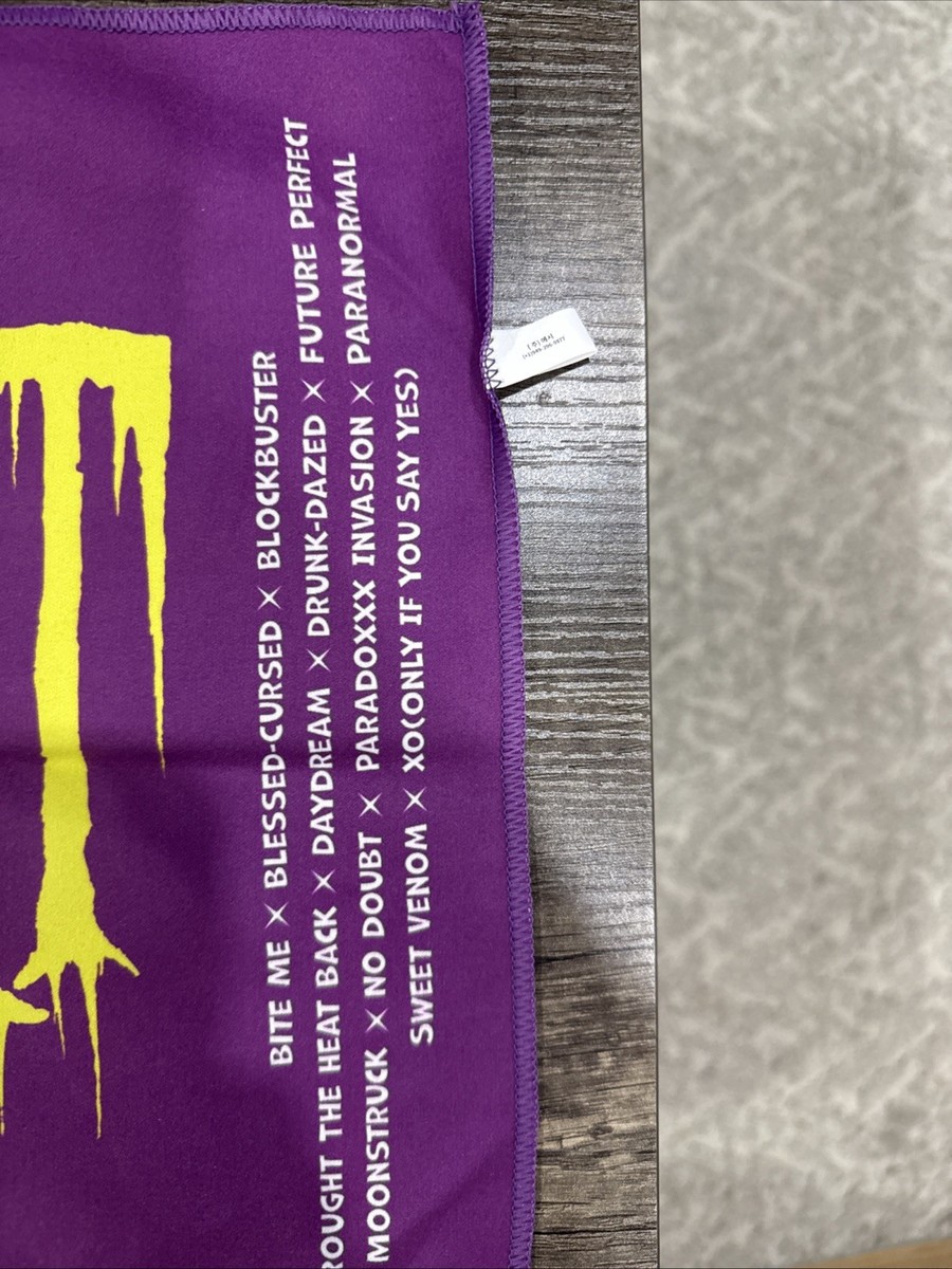 ENHYPEN Coachellaコーチェラ会場限定 タオル Enhypen Coachella 2025 Slogan Banner Towel Exclusive | eBay