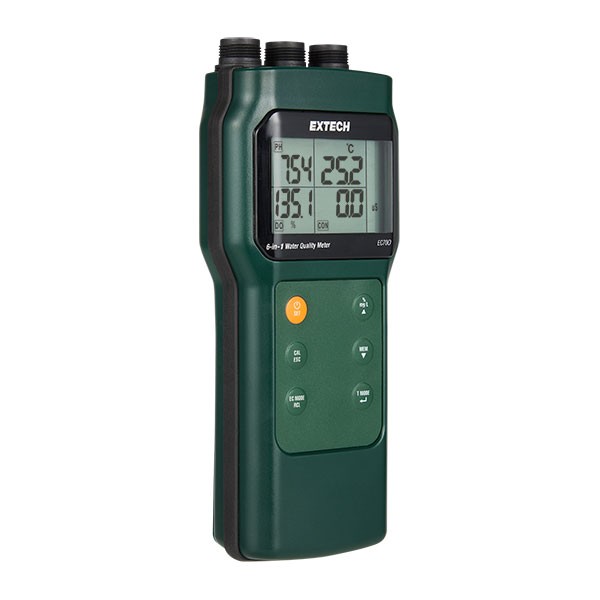 Extech Waterproof pH Conductivity TDS Salinity Optical DO and Temp Meter