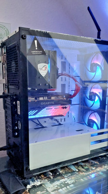 Gaming-PC, Intel 4690k, AMD RX5500XT, 16GB RAM,XMP, Windows 11,RGB Fernbedienung
