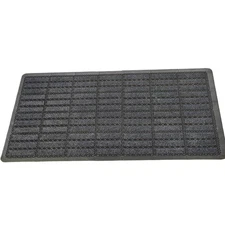 Commercial Interlocking Doormat, 28Pcs Non-Slip Dirt Trapper Outdoor Floor Ma...