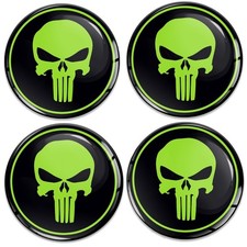 3D Domed Wheel Center Stickers – Centre Cap Gel Decals – Made in EU | A 43 X