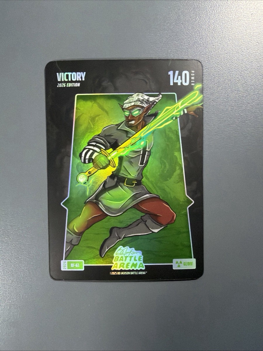 2026 Bo Jackson Battle Arena Victory Glow 1st Edition RC Victor Wembanyama Bf-63