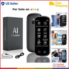 Language Translator Device AI 149 Languages Offline Photo Voice Travel Business