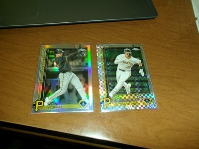 2- 2025 TOPPS CHROME REFRACTORS-PIRATES-NICK YORKE ROOKIE & NICK GONZALES X-FRAC