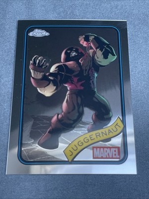 Topps Chrome Marvel Comics 2025 Juggernaut #146 Base Card