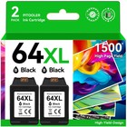 64XL Ink Cartridge for HP Envy Photo 7855 7858 7155 Inspire 7900e 7955e 7255e