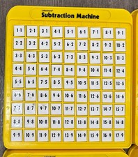Lakeshore Addition Subtraction Division Multiplication Machines Set Math Games