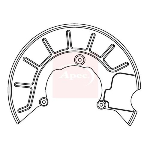 For SKODA YETI 5L 2009 to 2017 SPLASH GUARD ASG1049