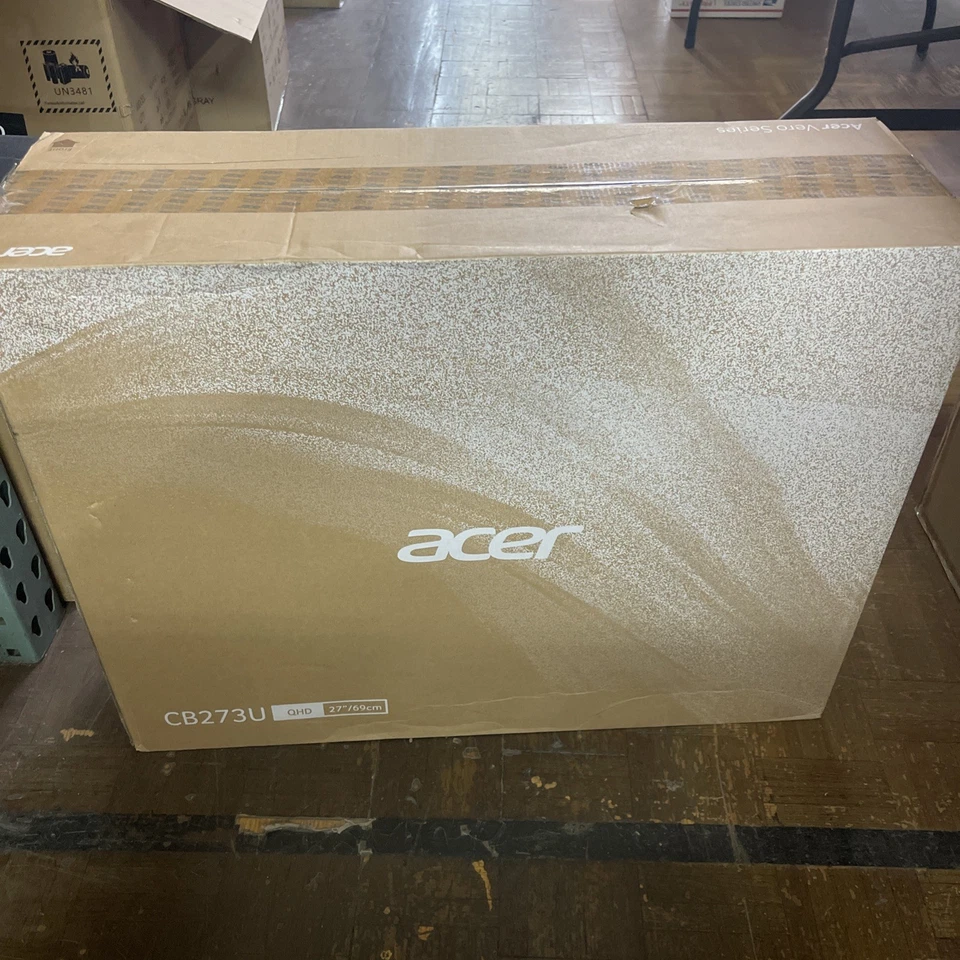 Acer CB273U BEMIPRUZX 27" WQHD IPS LED Gaming Monitor - Black - Image 2 of 4