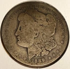 1889 O Morgan Silver Dollar - New Orleans Mint