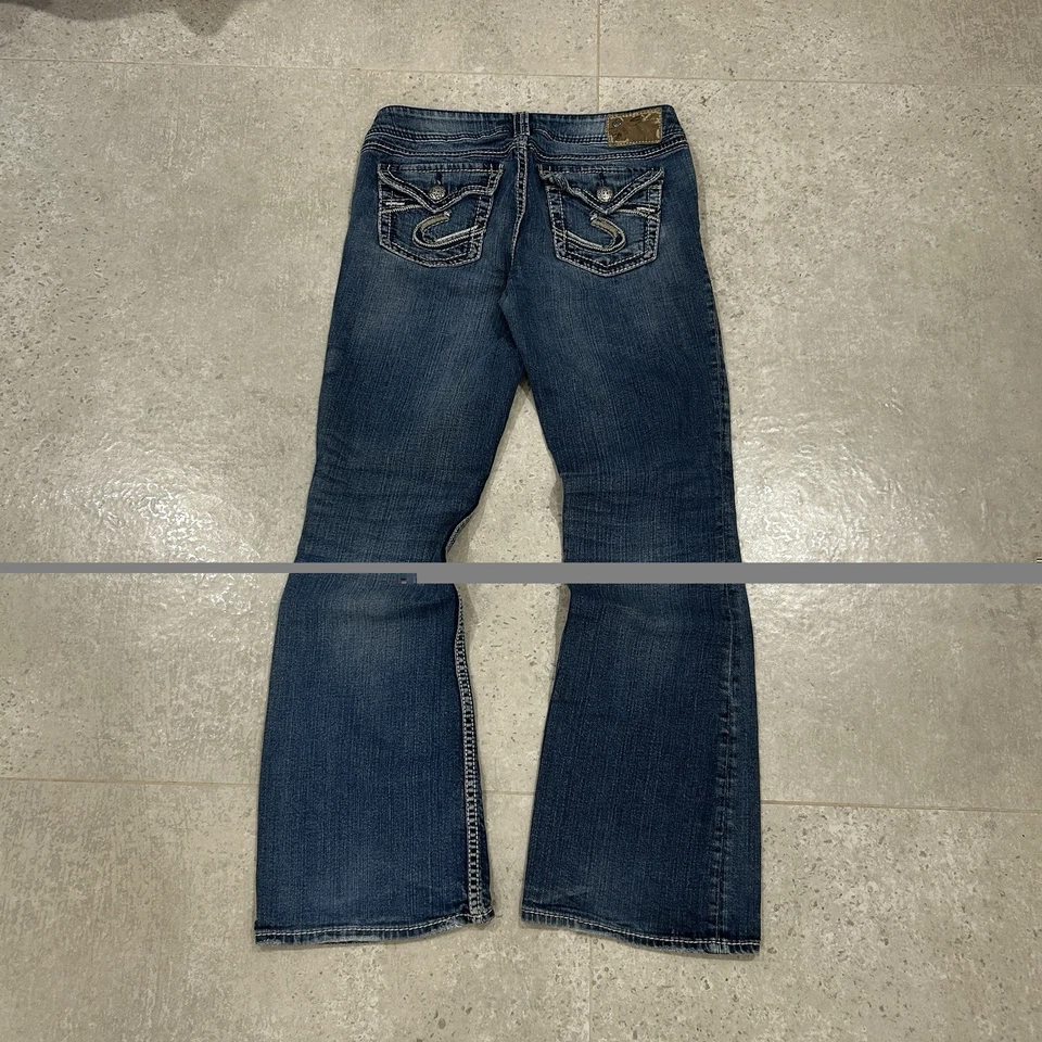 2000s Women's Silver Jeans Co. Low Rise Flare Jeans 29x30 - image 3 of 4