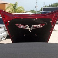 Corvette Hood Liner Fasteners 15 Pc. Kit - Chrome Look C5c6z06zr1grand...