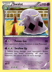 Swalot 38/119 XY Phantom Forces Rare