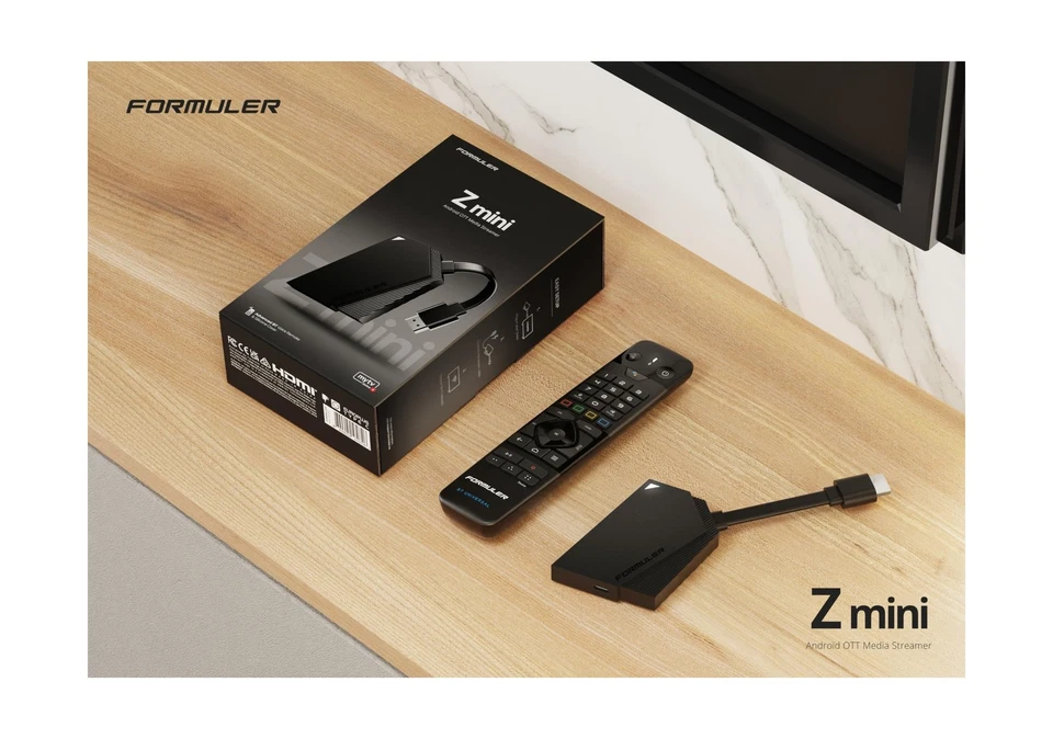 Formuler Z Mini Android 12 Dual Band 5G 2GB Ram 8GB ROM 4K, Black - Image 2 of 4