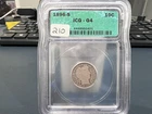 1896-S 10c Barber Dime ICG G4 Good 4 (AXJ)