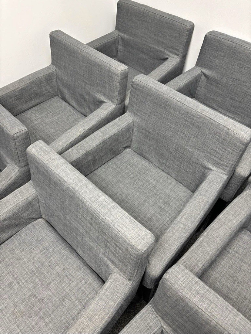 IKEA NILS chair Cover Dark Gray Grey Great Condition