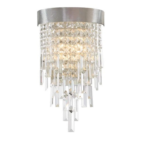 Crystorama Winfield 2 Light Sconce, Antique Silver - WIN-212-SA-CL-MWP - Picture 1 of 1