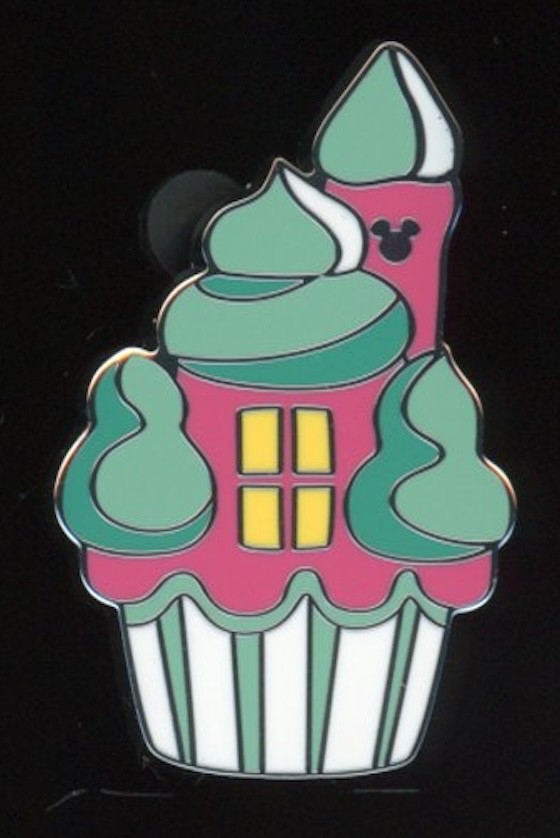 2025 Disneyland Wave B Hidden Mickey Cupcake Treats Disney Pin