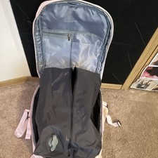 Pink Travel Backpack, Zip & Buckle, USB Charg...