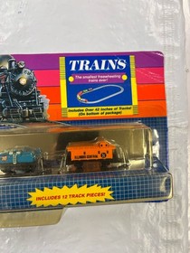 Micro Machines Trains Series Cannonball No. 9 Set Galoob 1989 Sealed New Toy