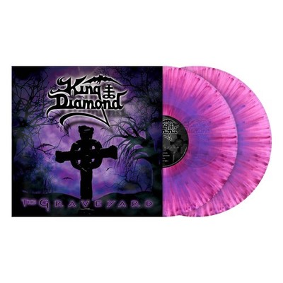 KING DIAMOND - The Graveyard - ltd. 2-LP neon pink purple splatter Vinyl - NEU