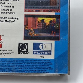 Sega CD Amazing Spider-Man vs The Kingpin Marvel Comics No Manual Untested 