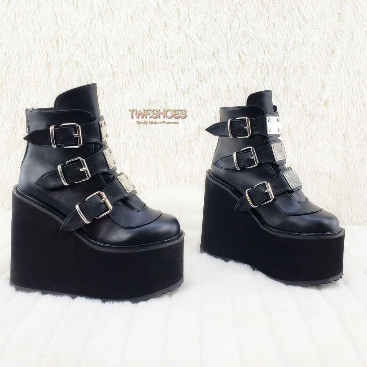 Swing 105 Black Matte Ankle Boot 5.5