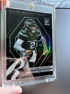 2021 Zach Wilson Donruss Optic Black Pandora #/25 Elite Series Rookies SSSP