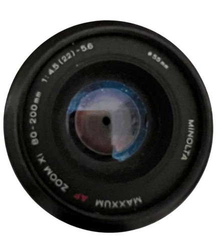 Minolta Maxxum AF 80-200mm Zoom Lens For 35mm SLR Cameras Black - Picture 5 of 5