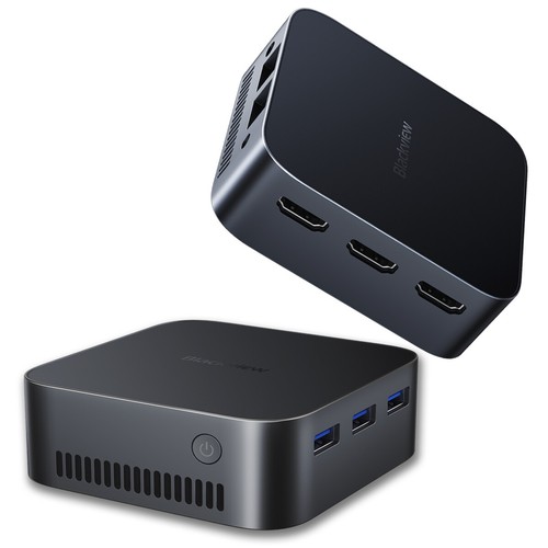 Blackview MP80 Mini PC Intel 12th N97 512GB 1TB SSD Mini Computer Windows 11 Pro - Afbeelding 3 van 15