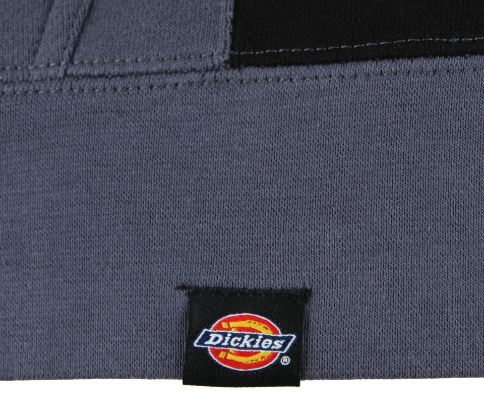 Sudadera con capucha de peso medio Dickies para hombre cremallera completa dos tonos ropa exterior polar chaqueta con capucha Foto 2 de 4