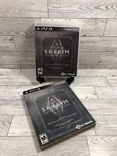 The Elder Scrolls 5 V Skyrim Legendary Edition PS3 PlayStation 3 Complete w/ Map