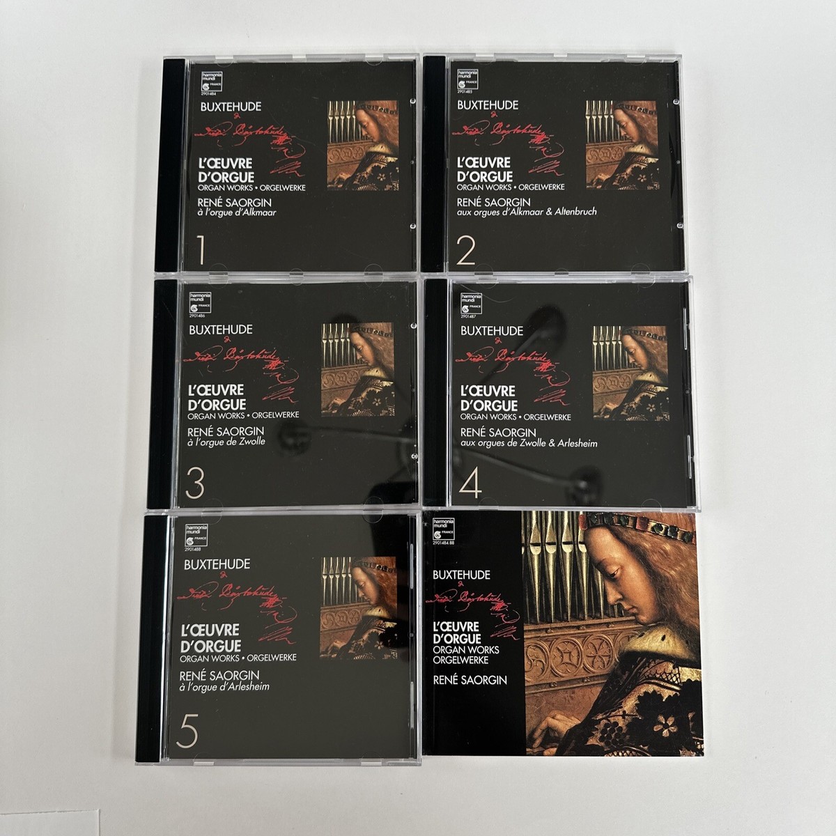 その他 L'oeuvre D'orgue Buxtehude L'Oeuvre D'Orgue Organ Words, Saorgin [Harmonia Mundi 5